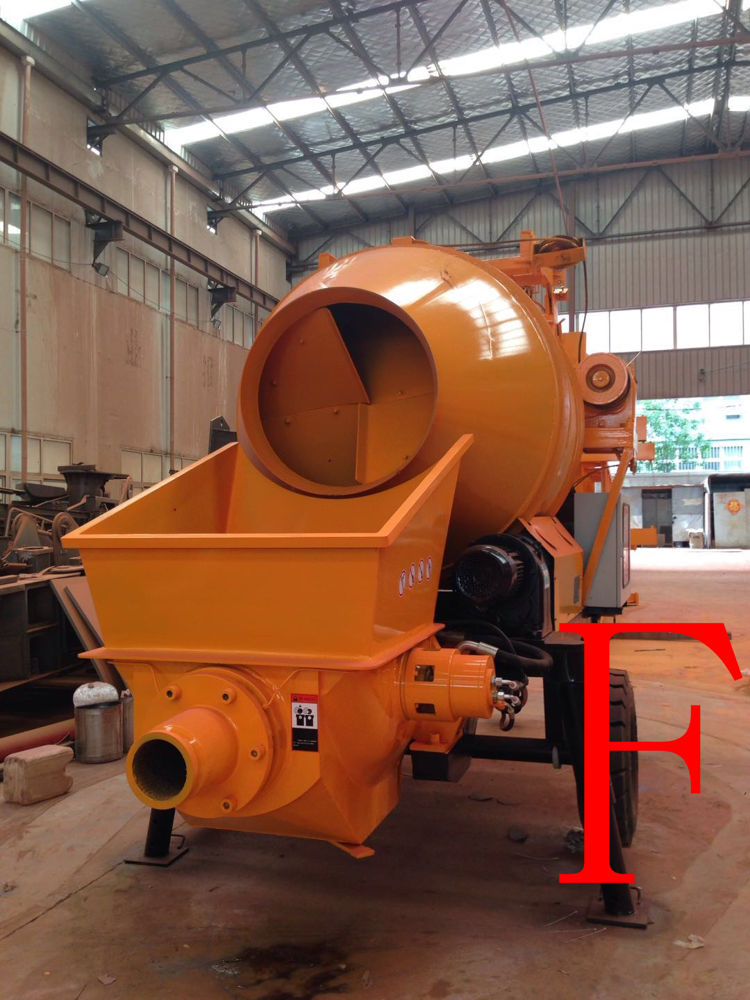 混凝土泵 青科重工 搅拌拖泵