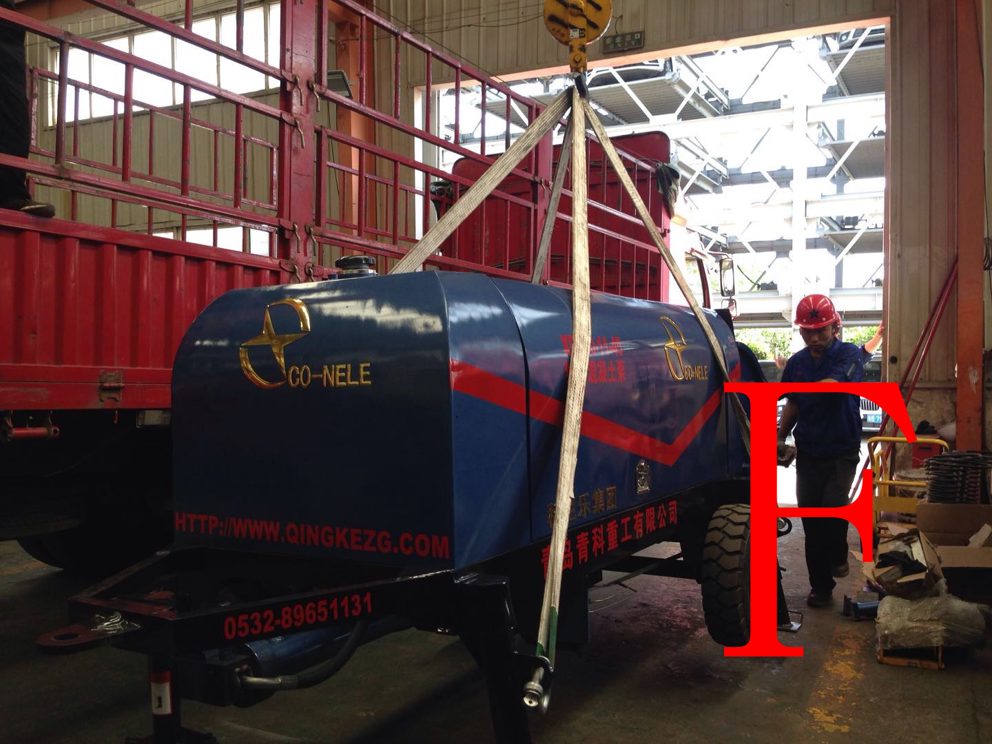 混凝土泵 青科重工 细石泵