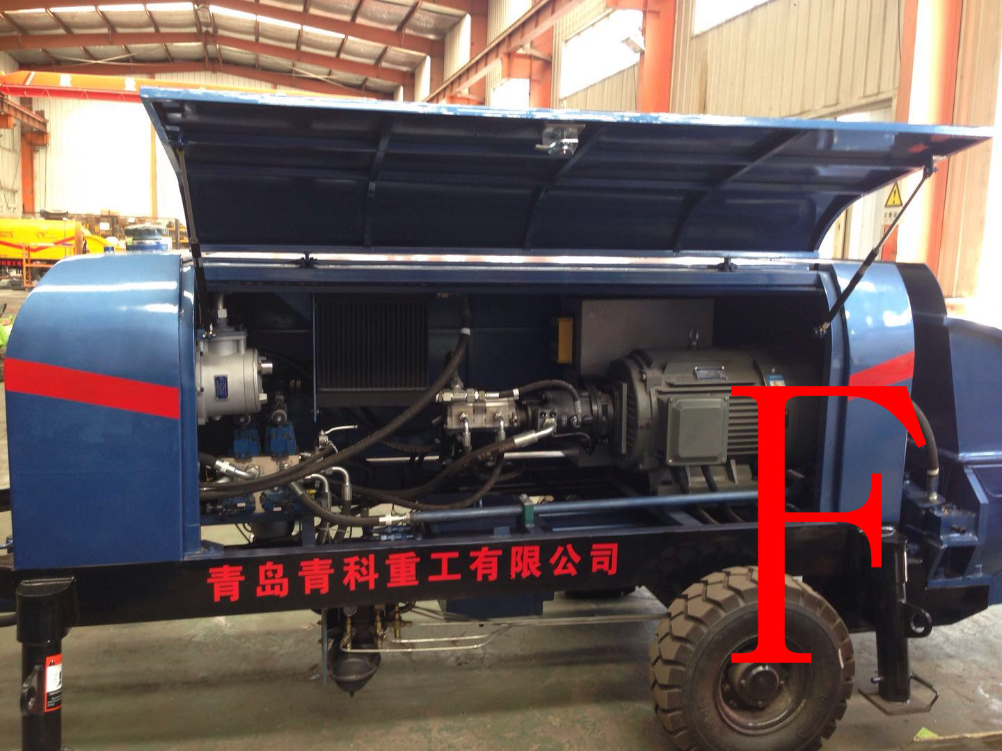 混凝土泵 青科重工 细石泵