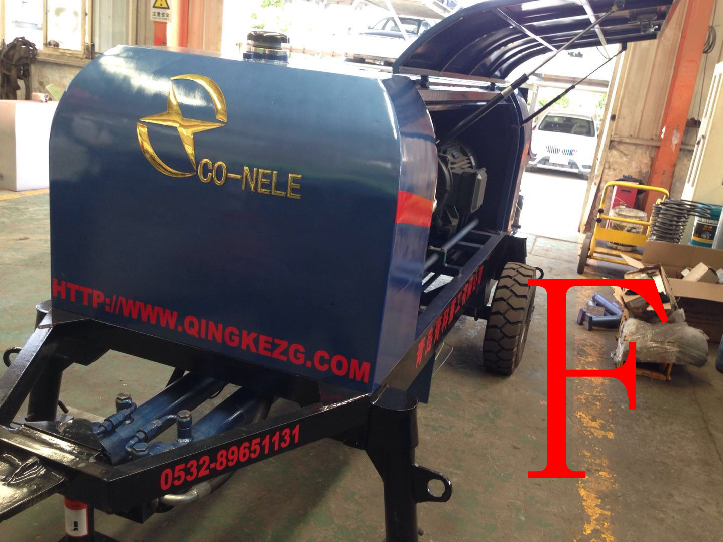 混凝土泵 青科重工 细石泵