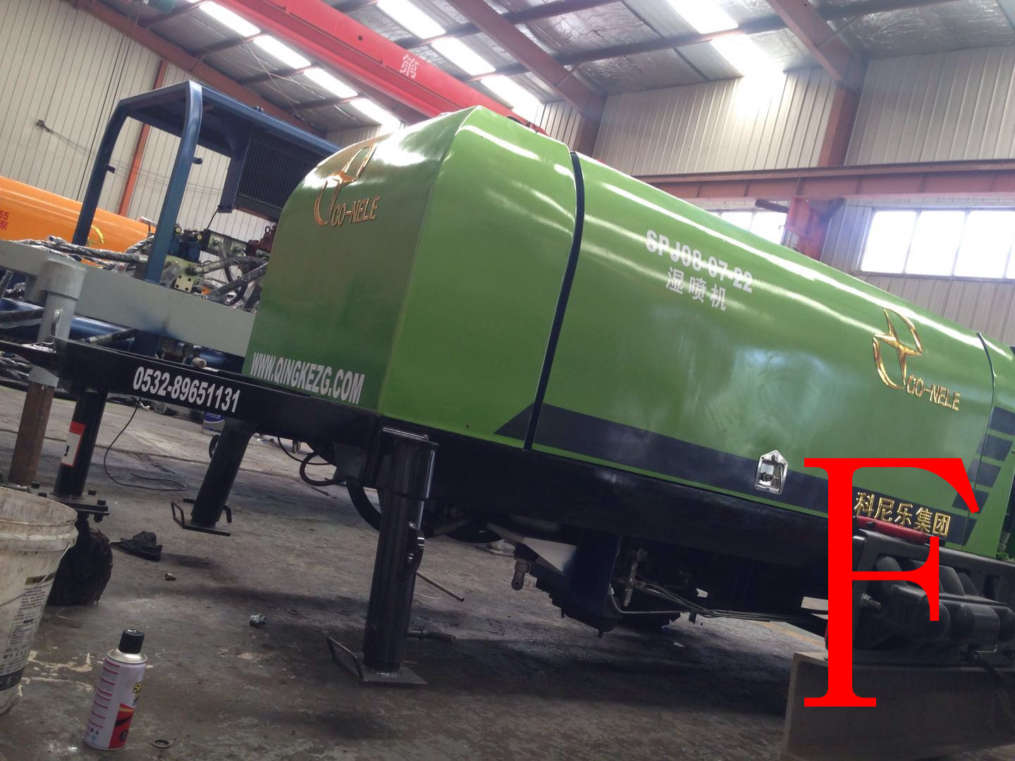 混凝土泵 青科重工 湿喷机