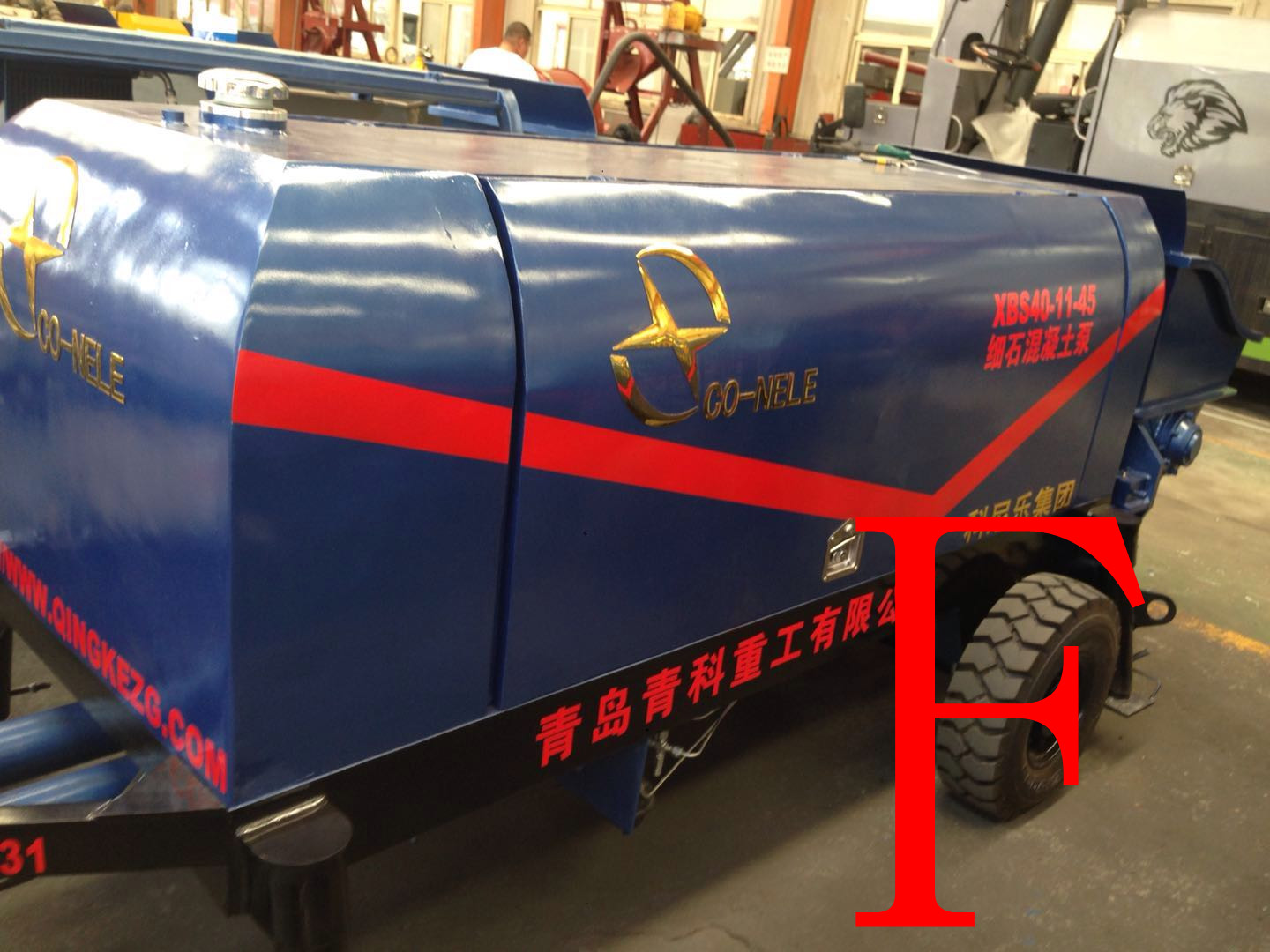 混凝土泵 青科重工 细石泵