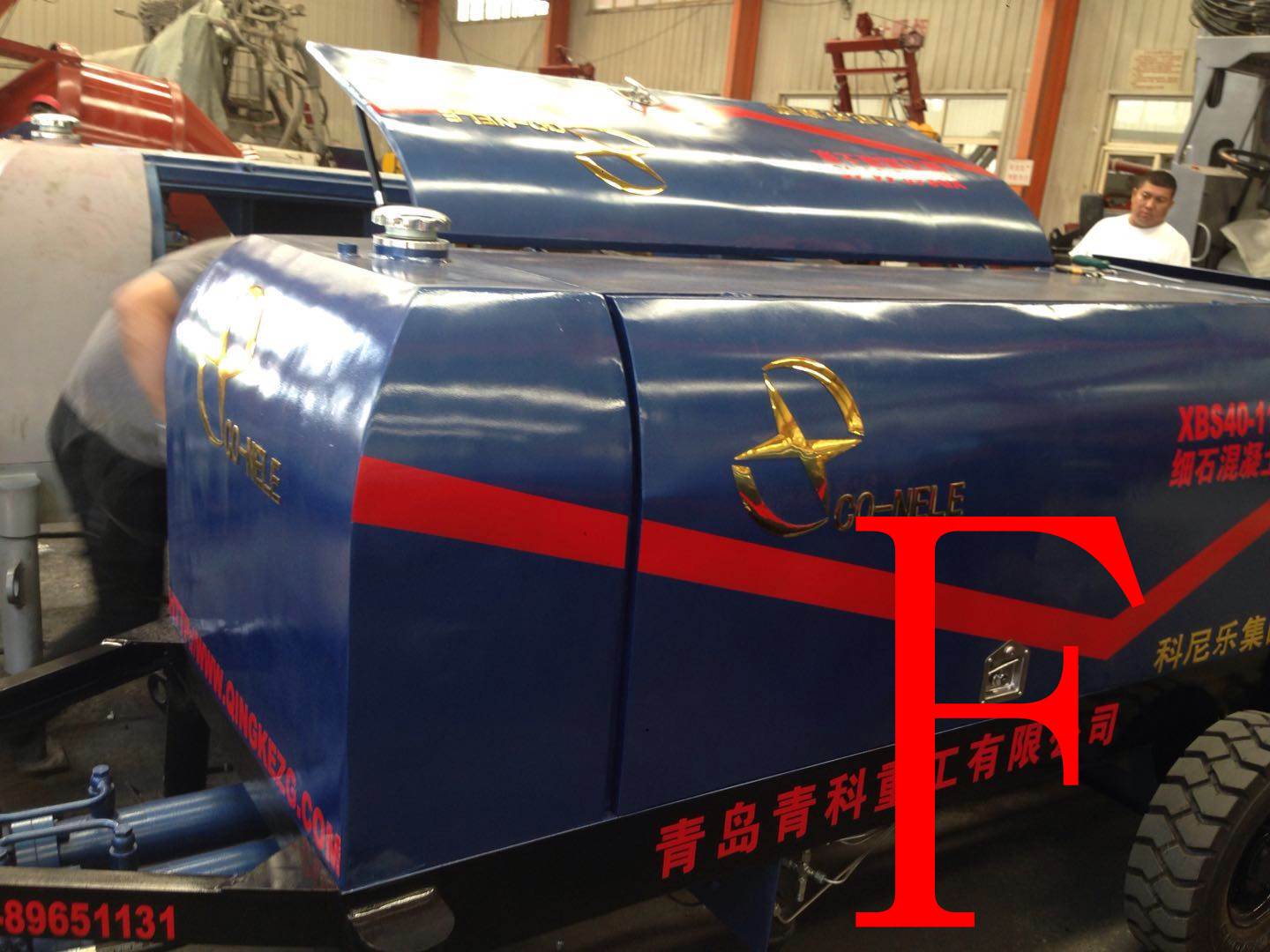 混凝土泵 青科重工 细石泵