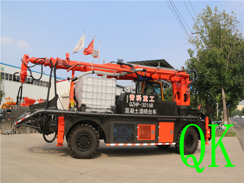 混凝土泵 青科重工 湿喷台车 混凝土泵 青科重工 湿喷台车